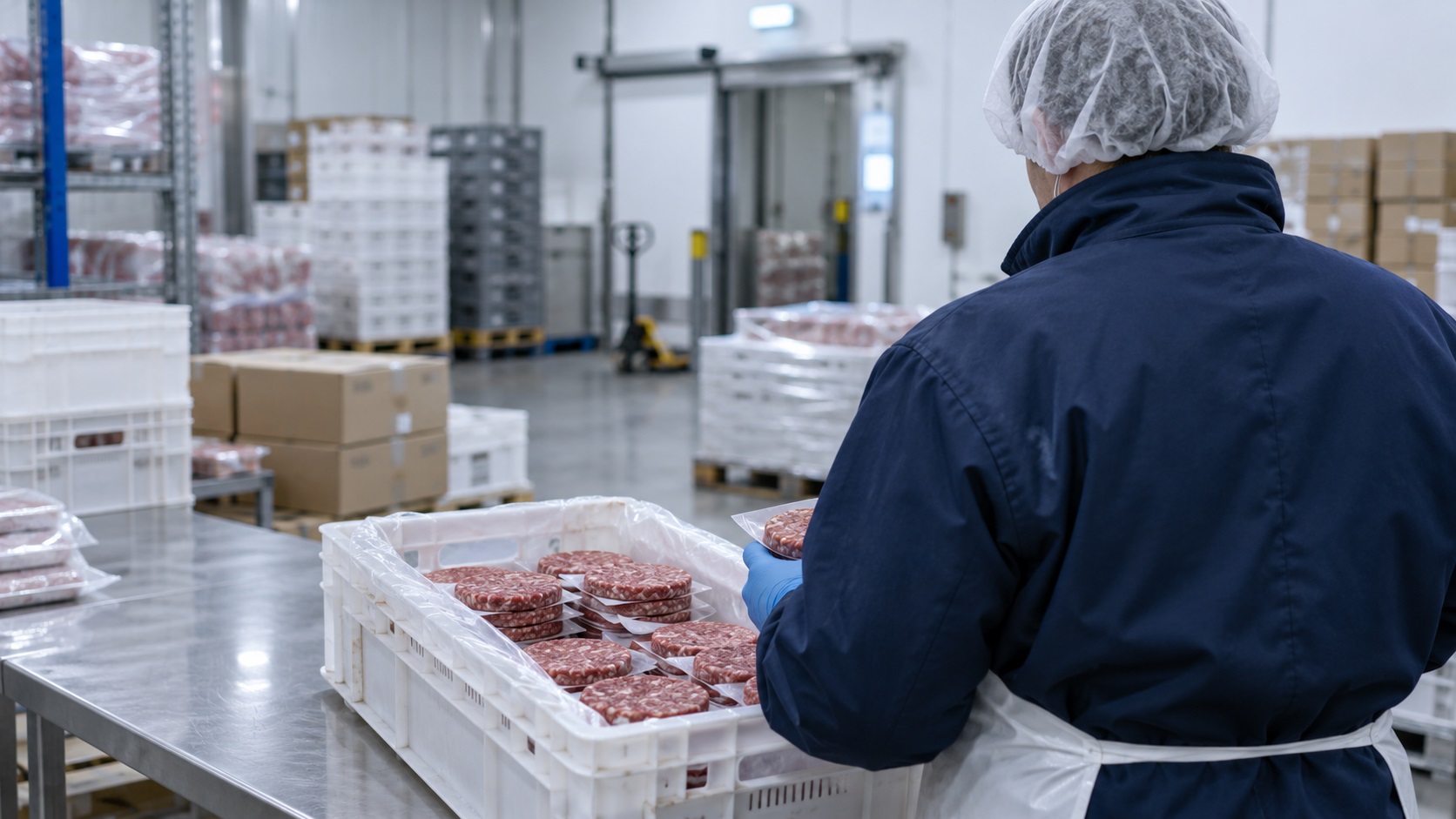 Medewerker vleeshandel