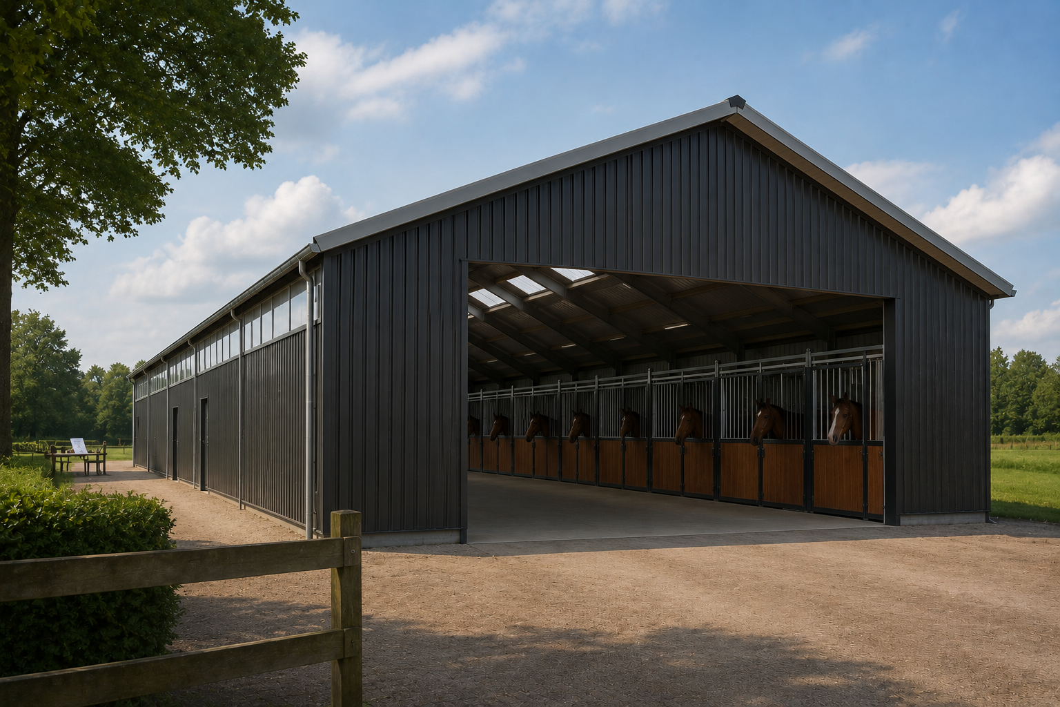 Omgevingsvergunning paarden